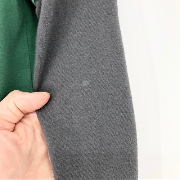 Xersion Boys 8 Green & Gray Hooded Long Sleeve Top - Picture 4 of 7